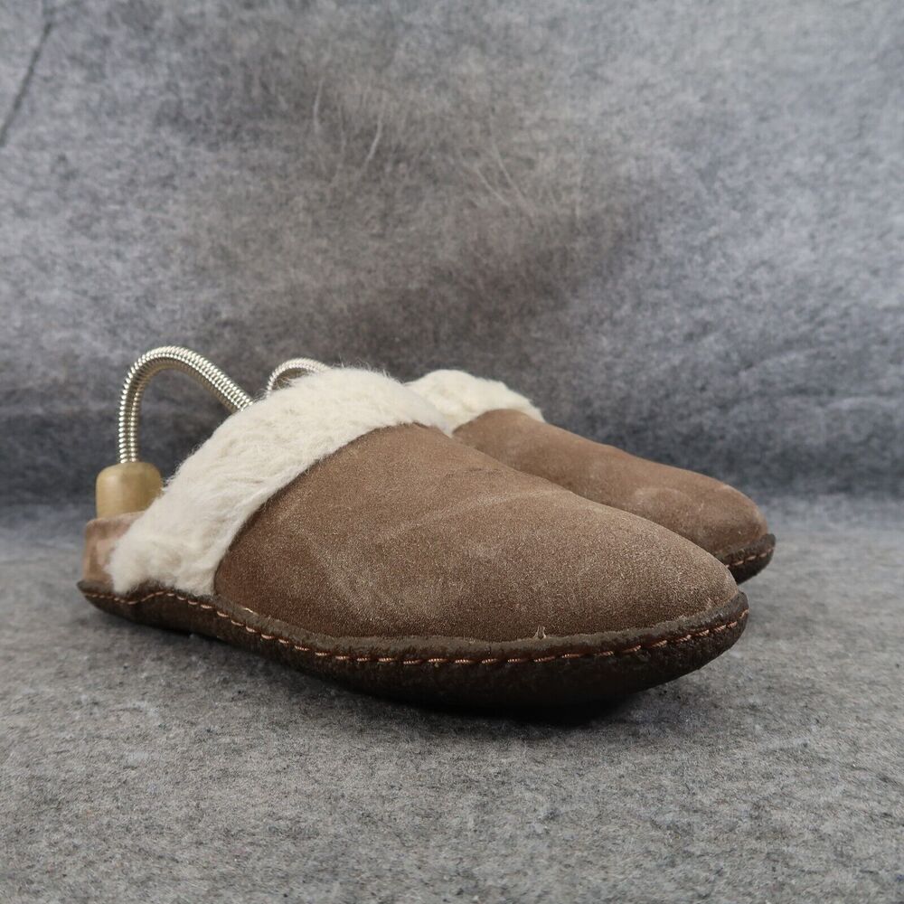 Sorel Shoes Womens 6 Slippers Mule Slip On Nakiska Slide Leather Outdoor Comfort